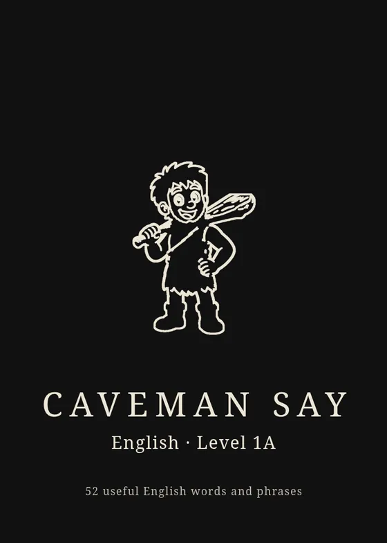 Caveman Say deck box